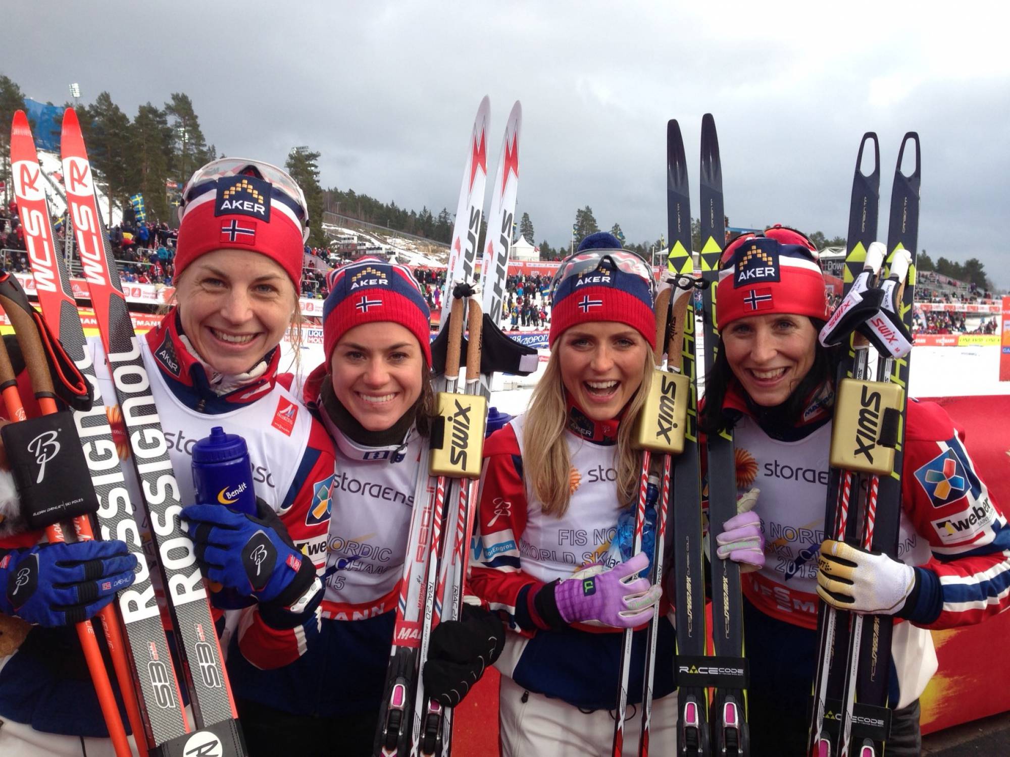 Ladies relay + Nordic combined